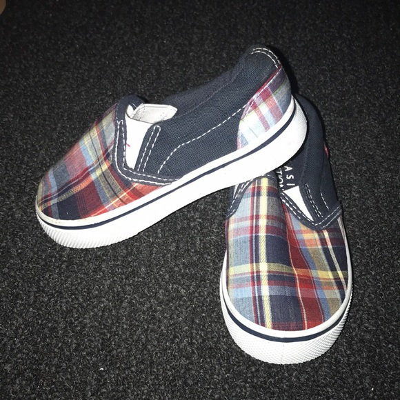 Baby boy plaid shoes - Picture 2 of 2